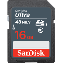 کارت حافظه دوربین سن دیسک مدل اولترا کلاس 10 ظرفیت 16 گیگابایت